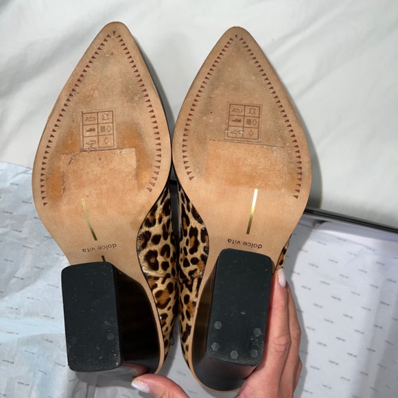 Leopard Dolce Vita Booties - Picture 4 of 6